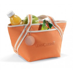 Custom Logo Piccolo Cooler Tote (Apricot Orange)