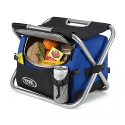 Custom Logo Spectator Cooler Chair-Royal Blue