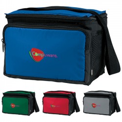 Custom Logo RCC Koozie Deluxe Six Pack Kooler w/ Carrying Strap