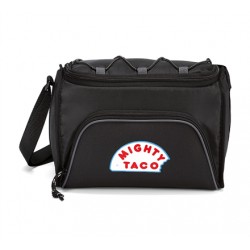 Custom Logo Bungee 6 Pack Cooler (Black)