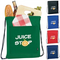 Custom Logo RCC Koozie Drawstring Backpack Kooler