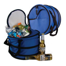 Custom Logo Round Tropicana Rolling Cooler