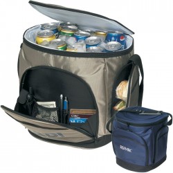 Custom Logo 40 Can Executive Cooler Bag Custom Logo 40 Can Executive Cooler Bag