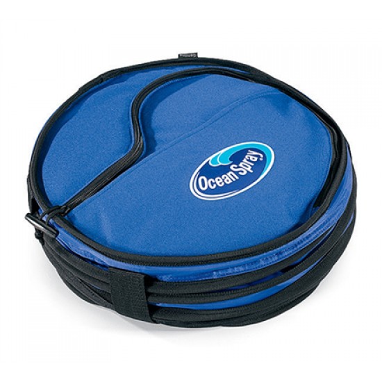 Custom Logo Collapsible Party Cooler (Royal Blue)