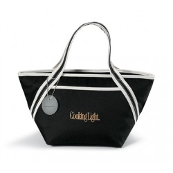 Custom Logo Piccolo Cooler Tote Bag (Black)