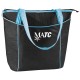 Custom Logo Striped Non Woven Cooler Tote Bag