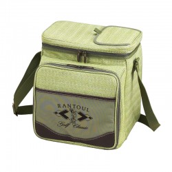 Custom Logo Hamptons Picnic Cooler for Two Custom Logo Hamptons Picnic Cooler for Two