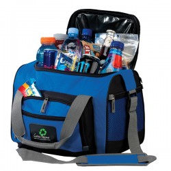 Custom Logo 12-Can Convertible Duffel Cooler - Screen Printed