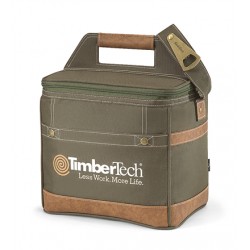 Custom Logo Precision Bottle Cooler (Loden Green)