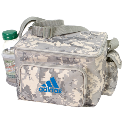 Custom Logo Camel 6-pack Cooler with Bottle Holder and Cell Phone Pouch