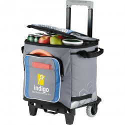 Custom Logo Arctic Zone IceCold 50-Can Rolling Cooler Custom Logo Arctic Zone IceCold 50-Can Rolling Cooler