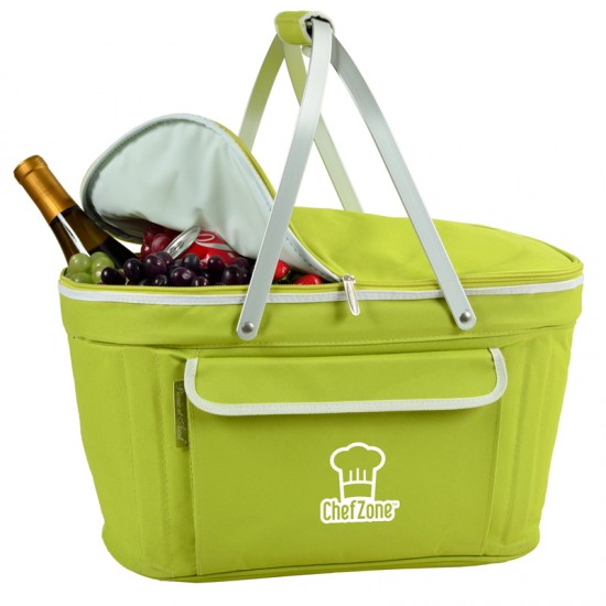 Custom Logo Collapsible Insulated Cooler Basket
