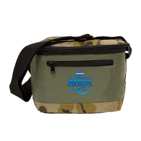 Custom Logo Camouflage Alfa II 6 Pack Cooler Bag