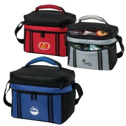 Custom Logo 12-Can Duet Cooler Bag