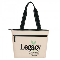 Custom Logo 2-Tone 12 Pack Cooler Tote Bag Custom Logo 2-Tone 12 Pack Cooler Tote Bag