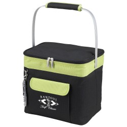 Custom Logo Multi Purpose Beverage Cooler with 6 Bottle Capacity